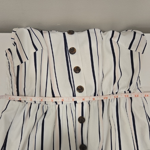 Striped Button-Down Dress - Picture 9 of 10